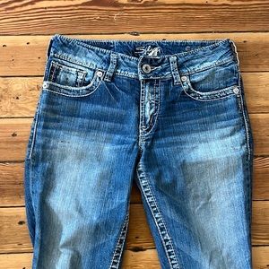 Silver Suki Jeans 27/32 very soft material